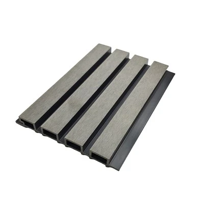 Grille de WPC en bois carbonisé